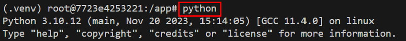 Pythonを起動