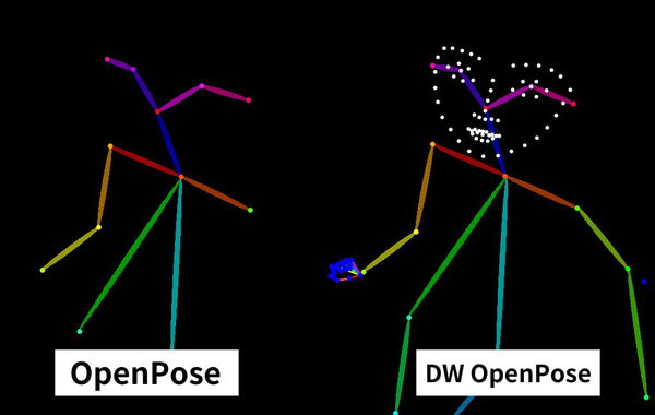 OpenPose比較